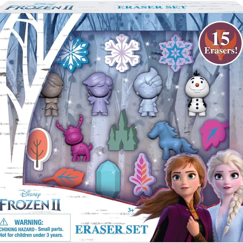Disney Frozen II Eraser Set